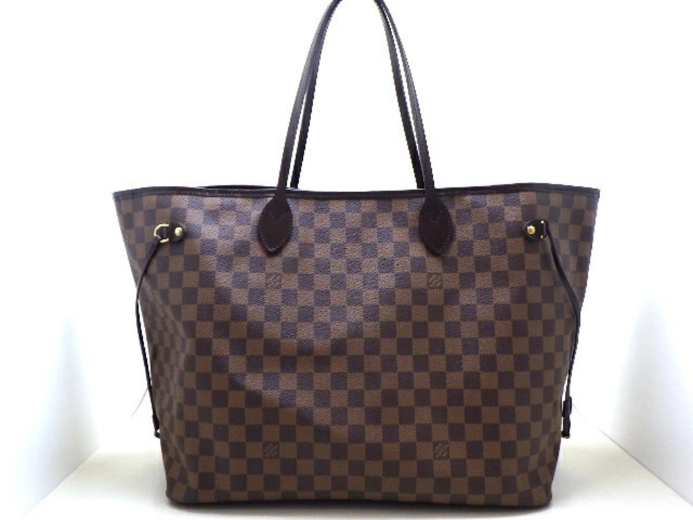 LOUIS VUITTON Neverfull Tote Bag Damier